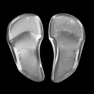 Силиконовая вставка для обуви на каблуках при продольном плоскостопии, (2шт)